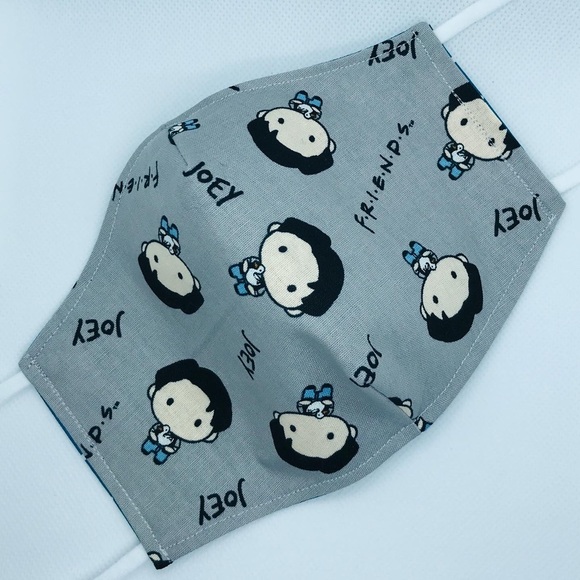 Friends Face Mask: Rachel or Joey or BOTH - Picture 4 of 4